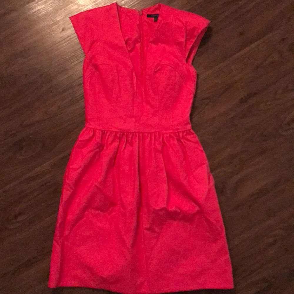 French Connection pink bubble dress w/ pockets